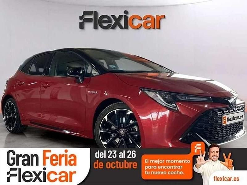 Rojo Usado 2020 Toyota Corolla Sport Berlina | 21.590 € (Un poco caro) - Imagen 1/4