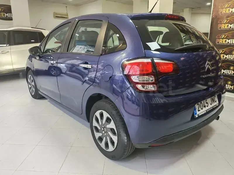 Usado Citroën C3 Attraction 75 CV (55 kW) 2015 Azul Berlina
