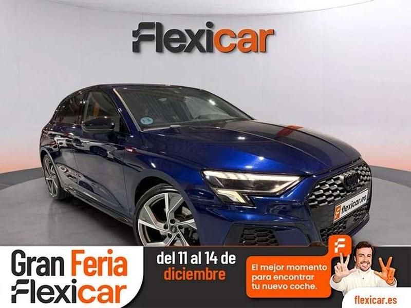Azul Usado 2023 Audi A3 Sportback Utilitario | 27.990 € (Precio justo) - Imagen 1/4