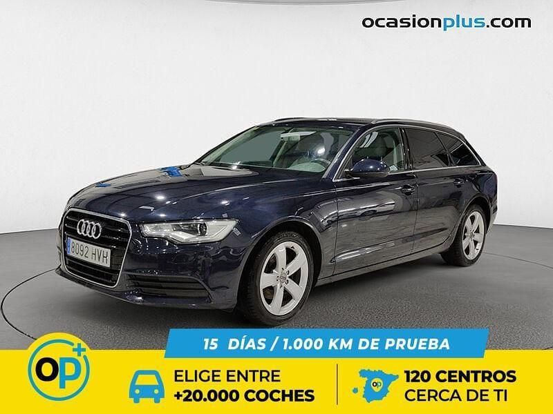 Azul Usado 2014 Audi A6 Advanced Familiar | 17.900 € (Precio justo) - Imagen 1/4