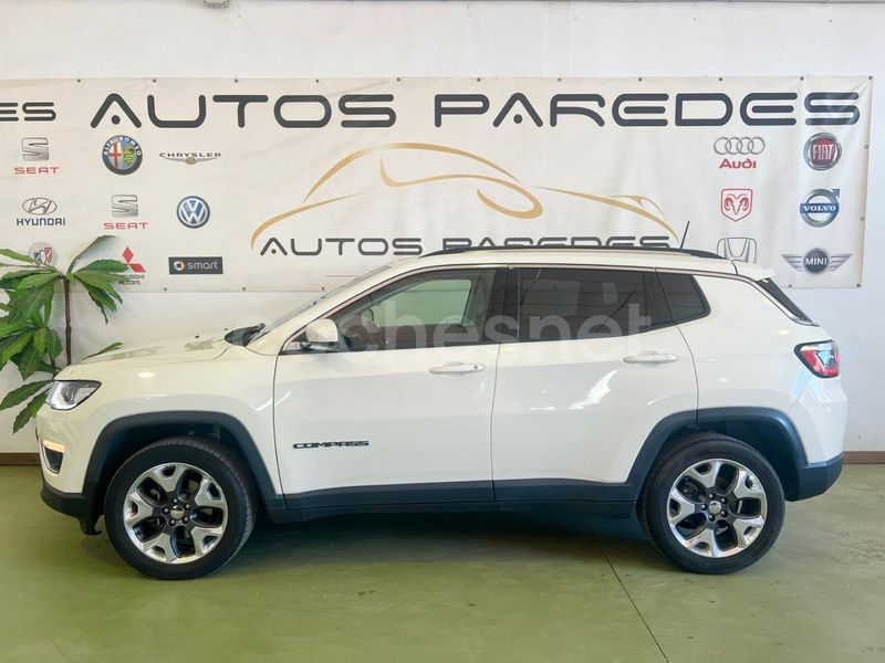 Blanco Usado 2018 Jeep Compass Limited SUV | 15.999 € (Buen precio) - Imagen 1/4