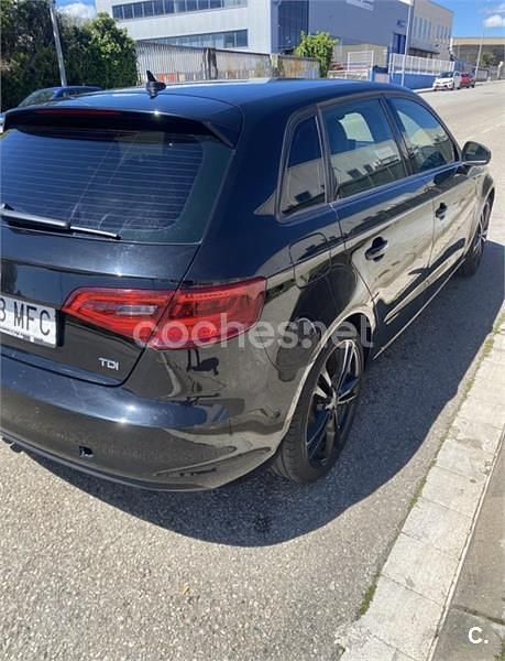 Usado Audi A3 S-Line 150 CV (110 kW) 2015 Negro Berlina