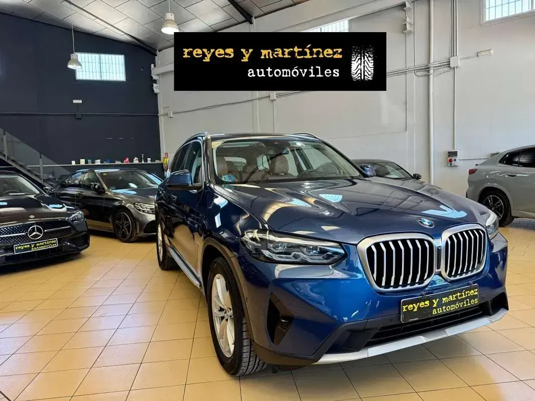 Usado BMW X3 xLine 190 CV (139 kW) 2022 Azul SUV