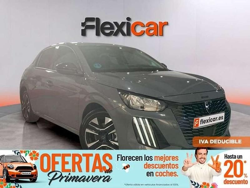 Usado Peugeot 208 Allure 101 CV (74 kW) 2025 Gris Utilitario