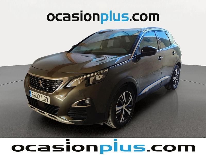 Gris Usado 2020 Peugeot 3008 GT-line SUV | 16.546 € (Precio justo) - Imagen 1/4