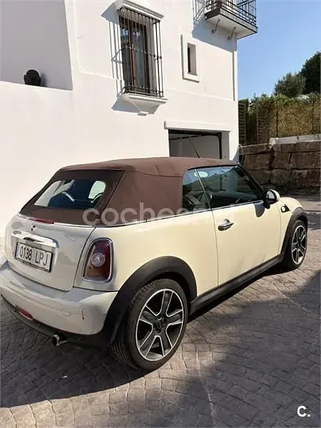 Usado Mini Cooper Cabriolet 116 CV (85 kW) 2009 Beige Descapotable