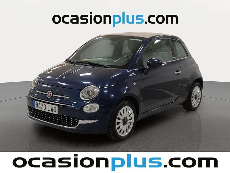 Usado Fiat 500C Dolcevita 71 CV (52 kW) 2022 Azul Descapotable