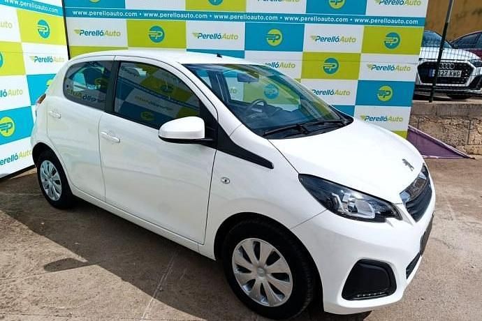 Usado Peugeot 108 Active 72 CV (52 kW) 2021 Blanco Utilitario