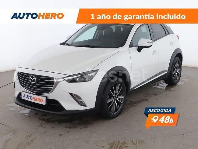 Blanco Usado 2016 Mazda CX-3 Luxury SUV | 15.699 € (Precio justo) - Imagen 1/3