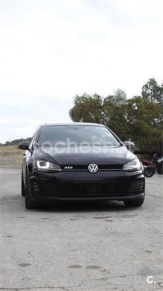 Usado VW Golf VII GTD 184 CV (135 kW) 2016 Negro Familiar
