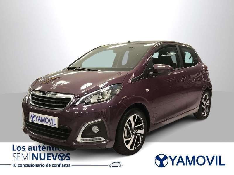 Burdeos Usado 2017 Peugeot 108 Allure Utilitario | 10.750 € (Un poco caro) - Imagen 1/4