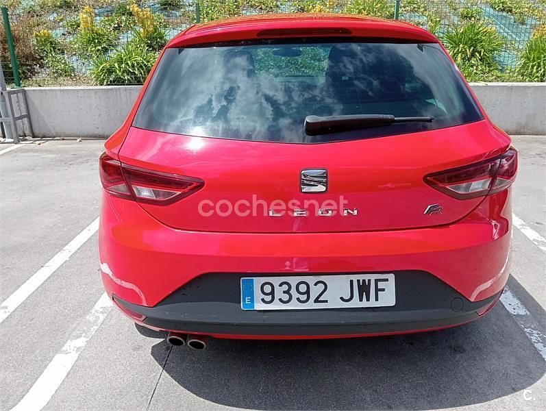 Brugt Seat Leon ST 150 HK (110 kW) 2017 Rød Stationcar