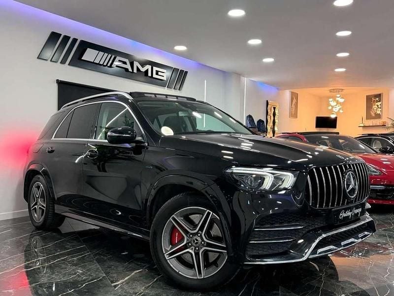 Usado Mercedes GLE350 320 CV (235 kW) 2021 Negro SUV