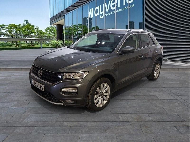 Gris Usado 2021 VW T-Roc Advance SUV | 22.000 € (Precio justo) - Imagen 1/4