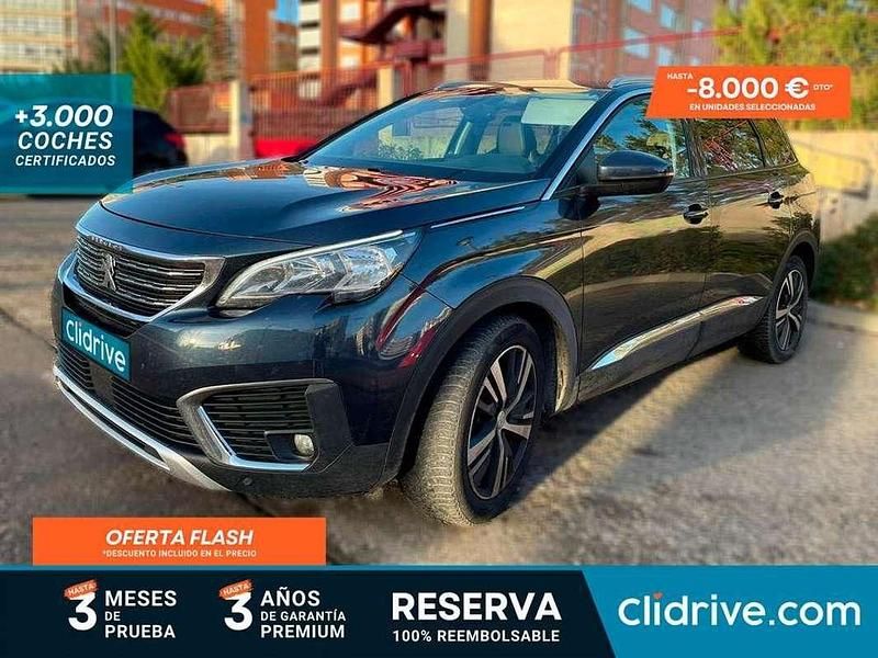 Azul Usado 2018 Peugeot 5008 Allure SUV | 15.290 € (Super precio) - Imagen 1/3