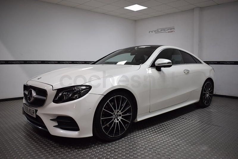 Usado Mercedes E220 194 CV (142 kW) 2018 Blanco Coupe