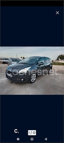 Negro Usado 2009 Peugeot 5008 Monovolumen | 5500 € (Un poco caro) - Imagen 1/2