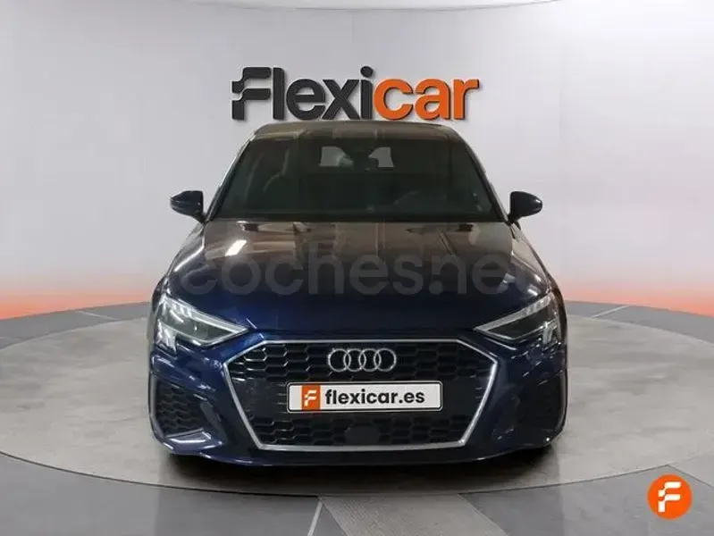 Usado Audi A3 150 CV (110 kW) 2021 Azul Berlina