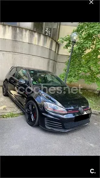 Usado VW Golf VII GTI 230 CV (169 kW) 2013 Negro Berlina