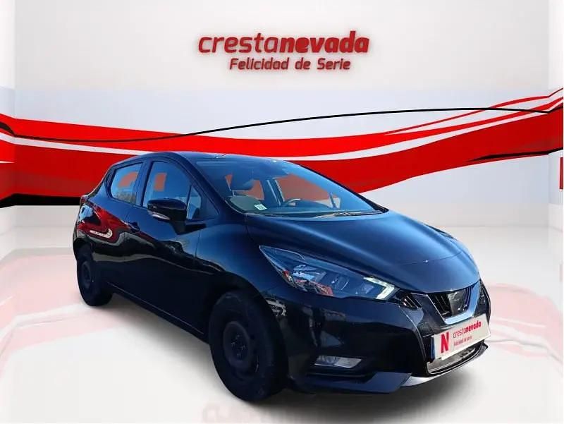 Usado Nissan Micra Acenta 92 CV (67 kW) 2022 Negro Utilitario