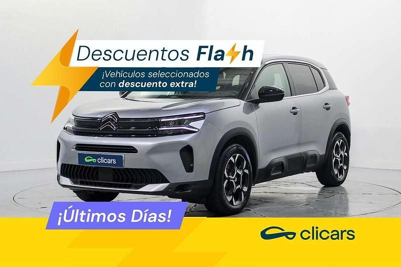 Gris Usado 2024 Citroën C5 Aircross PureTech SUV | 14.590 € - Imagen 1/4