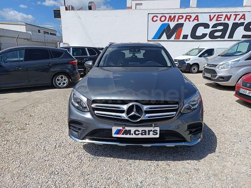 Usado Mercedes GLC220 170 CV (125 kW) 2018 Gris / plata SUV
