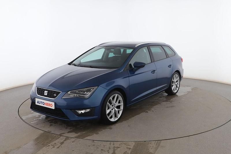 Azul Usado 2016 Seat Leon FR Familiar | 15.199 € (Precio justo) - Imagen 1/3
