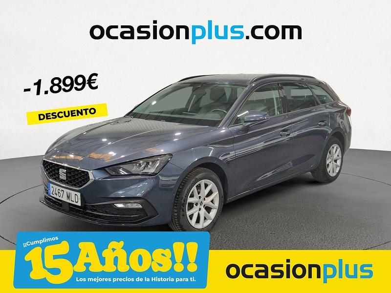Gris Usado 2023 Seat Leon Style Familiar | 20.400 € (Precio justo) - Imagen 1/4