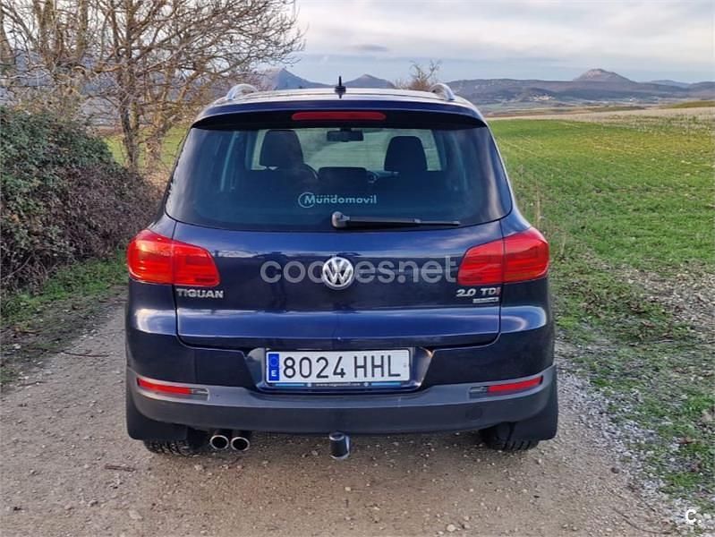 Usado VW Tiguan 170 CV (125 kW) 2011 Azul SUV