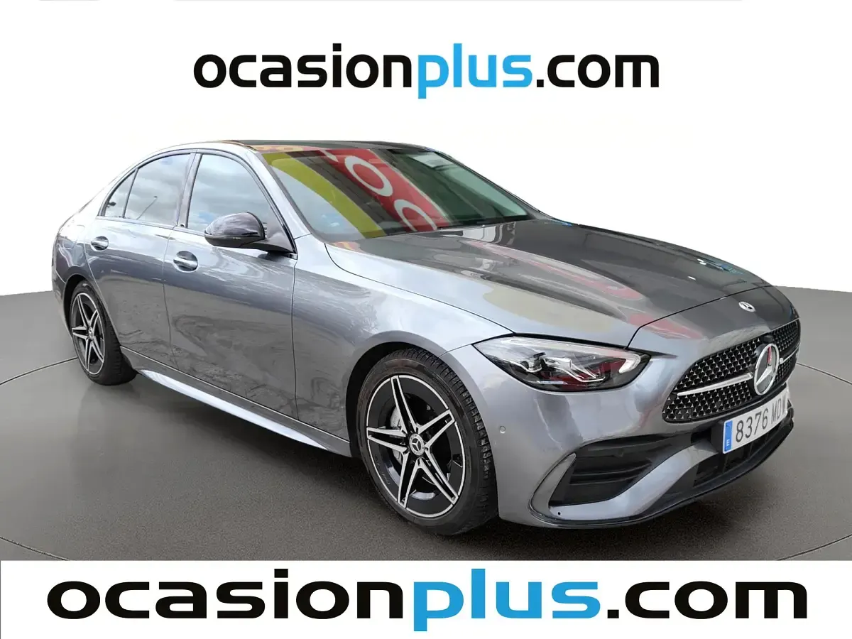 Usado Mercedes C220 AMG 200 CV (147 kW) 2023 Gris Berlina