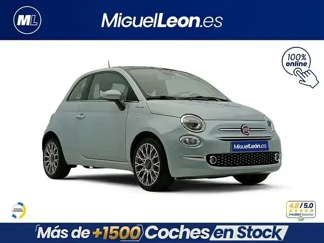 Usado Fiat 500 Dolcevita 70 CV (51 kW) 2023 Azul Utilitario