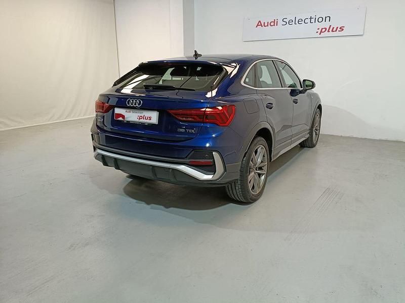 Usado Audi Q3 S-Line 150 CV (110 kW) 2022 Azul SUV