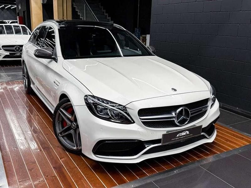 Blanco Usado 2018 Mercedes C63 AMG AMG Familiar | 48.900 € - Imagen 1/4