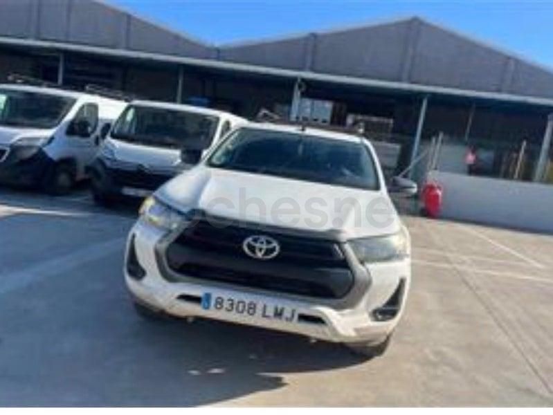 Blanco Usado 2021 Toyota HiLux Recogida | 24.500 € (Super precio) - Imagen 1/4