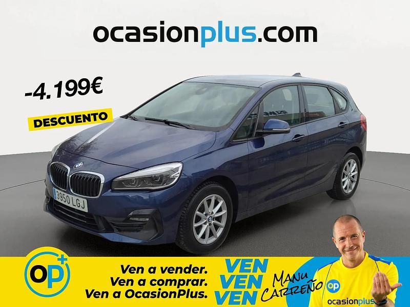 Używany BMW 218 Active Tourer 150 KM (110 kW) 2020 Niebieski Minivan