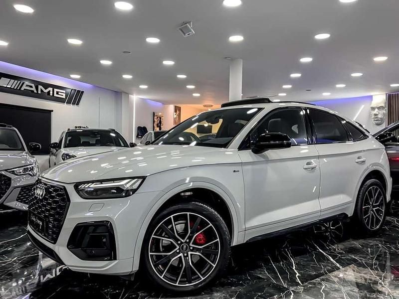 Blanco Usado 2021 Audi Q5 Sportback Ambiente SUV | 47.990 € (Caro) - Imagen 1/4