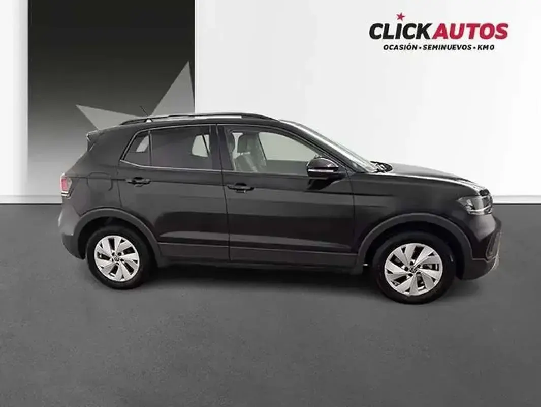 Usado VW T-Cross Life 95 CV (69 kW) 2024 Negro SUV