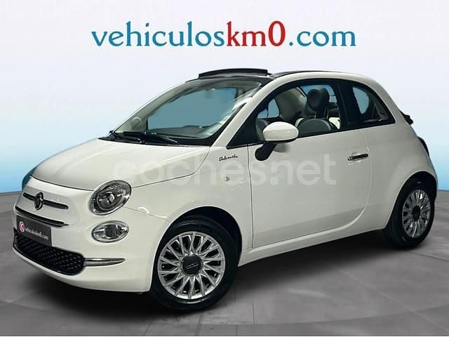 Blanco Usado 2021 Fiat 500C Dolcevita Descapotable | 11.300 € (Precio justo) - Imagen 1/4