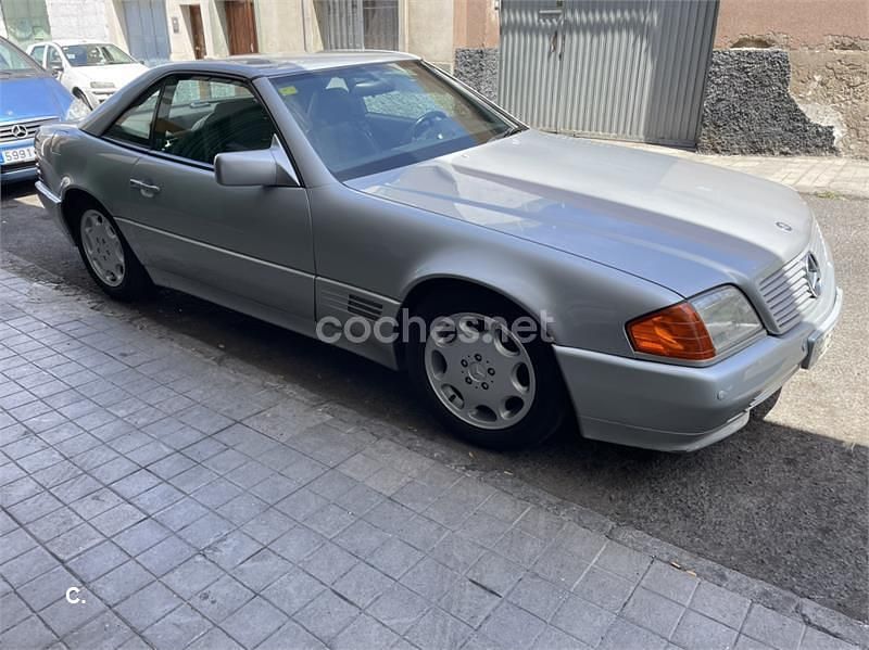 Usado Mercedes SL320 231 CV (169 kW) 1995 Gris / plata Descapotable