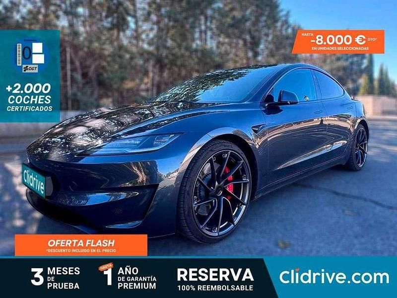 Negro Usado 2025 Tesla Model 3 Performance Berlina | 45.890 € - Imagen 1/3