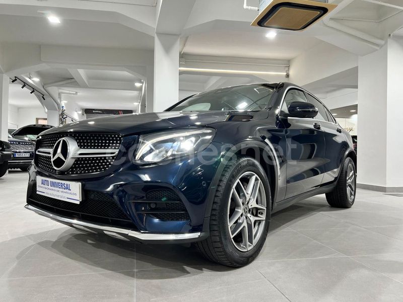 Azul Usado 2019 Mercedes GLC250 Coupe | 39.990 € (Precio justo) - Imagen 1/4