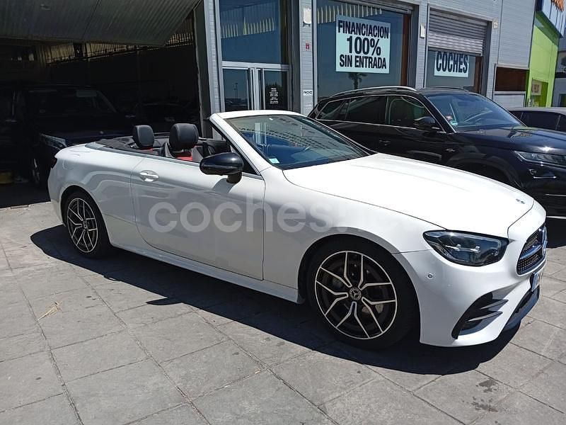 Blanco Usado 2022 Mercedes E220 Descapotable | 54.990 € - Imagen 1/4