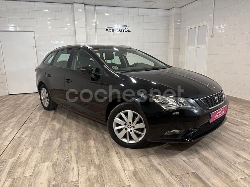 Negro Usado 2015 Seat Leon Style Familiar | 10.950 € (Un poco caro) - Imagen 1/4