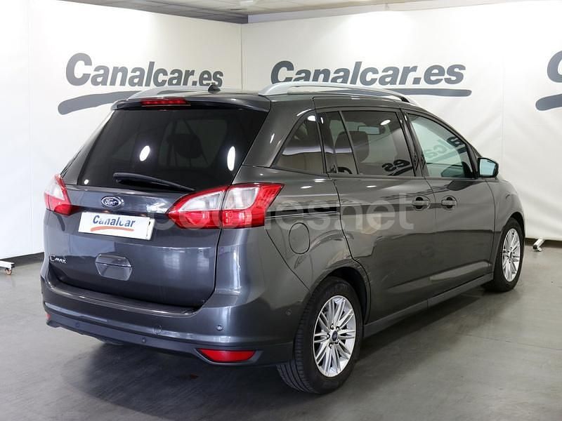 Usado Ford Grand C-Max Trend+ 120 CV (88 kW) 2017 Blanco Monovolumen