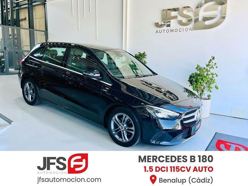 Negro Usado 2019 Mercedes B180 Monovolumen | 20.500 € (Precio justo) - Imagen 1/4