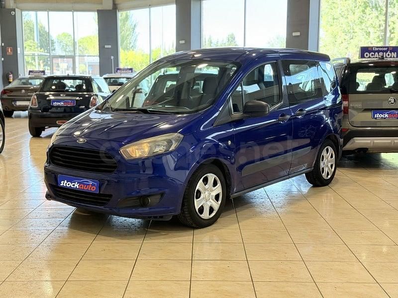 Usado Ford Tourneo Courier Ambiente 100 CV (73 kW) 2016 Azul Monovolumen
