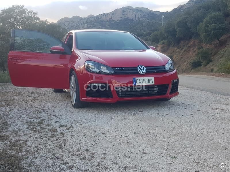 Usado VW Golf VII GTD 170 CV (125 kW) 2012 Rojo Berlina