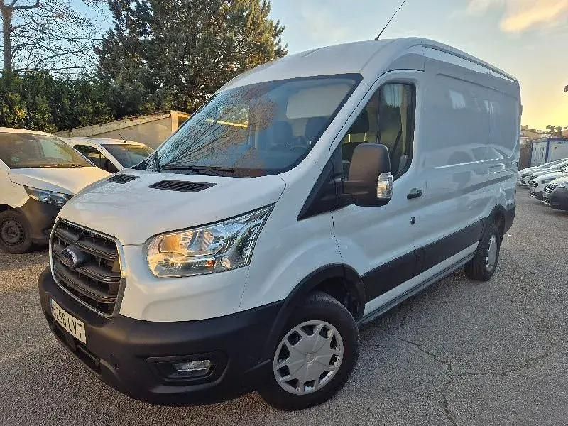 Usado Ford Transit Trend 130 HP (95 kW) 2021 Branco Van