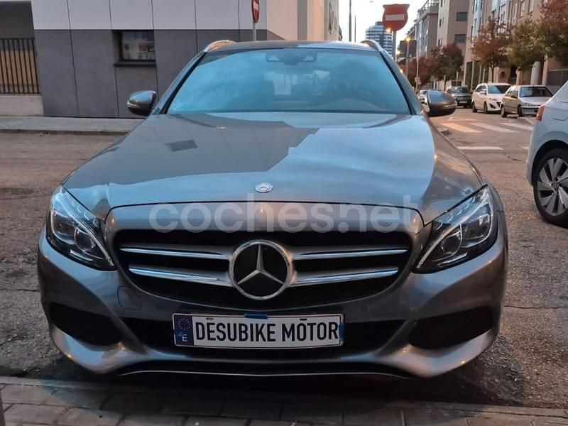 Gris / plata Usado 2016 Mercedes C350e Exclusive Familiar | 17.990 € (Buen precio) - Imagen 1/4