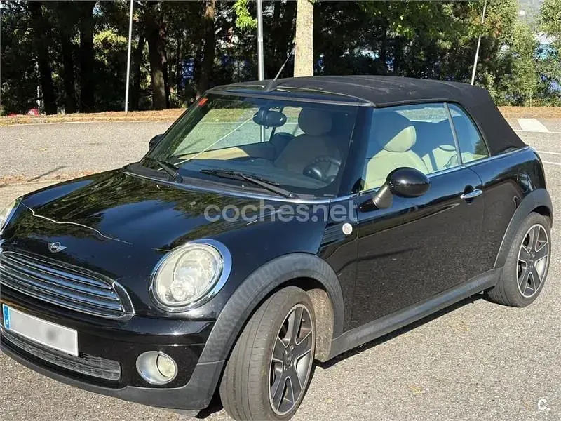 Usado Mini Cooper Cabriolet 116 CV (85 kW) 2009 Negro Descapotable